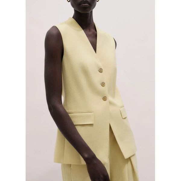 Me and Em Longline Vest
Crease-Less Tailoring Top, view 6