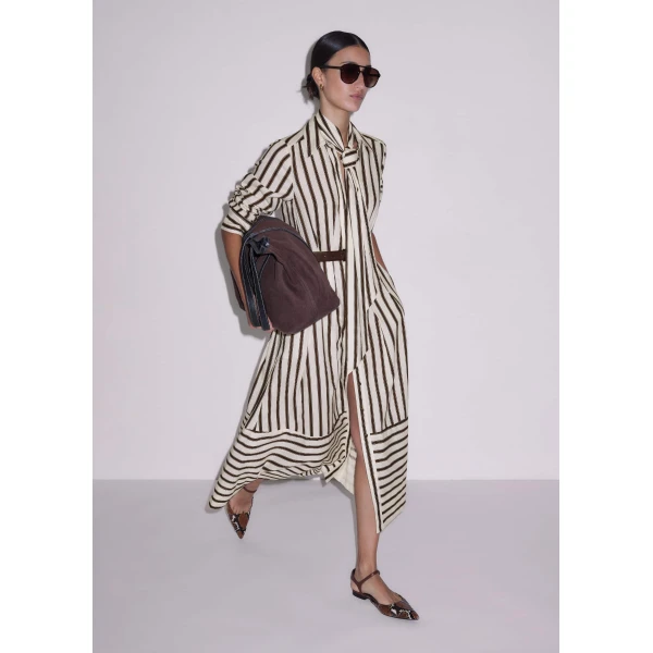 Me and Em Maxi Dress + Belt
Crease-Less Linen, view 6