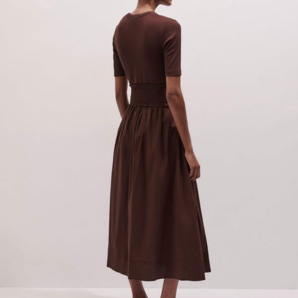 Me + Em Mixed Media Maxi Dress