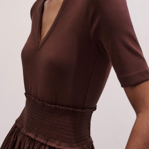 Me and Em Mixed Media Maxi Dress