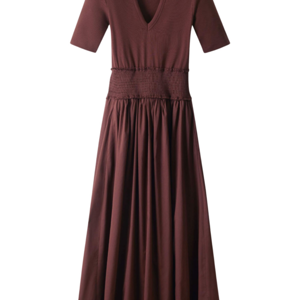 Me and Em Mixed Media Maxi Dress