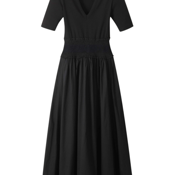 Me and Em Mixed Media Maxi Dress