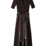 Me and Em Mixed Media Midi Dress