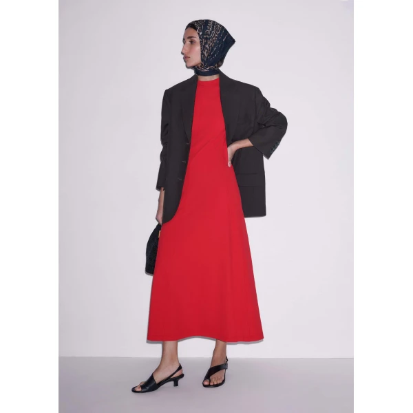 Me and Em Raglan Sleeve Maxi Dress
Crepe Jersey Dress, view 2