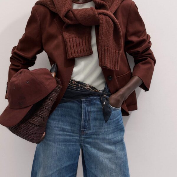 Midweight Denim – luxury British Blue in Me and Em exclusively at Coveti