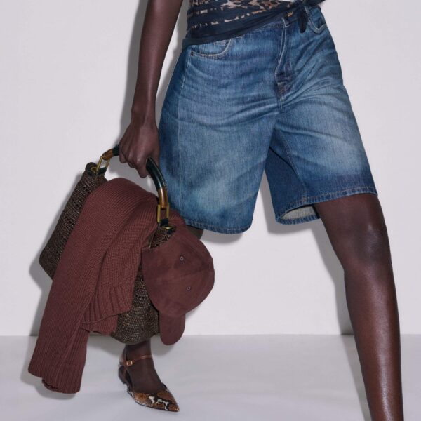 Midweight Denim – luxury British Blue in Me and Em exclusively at Coveti