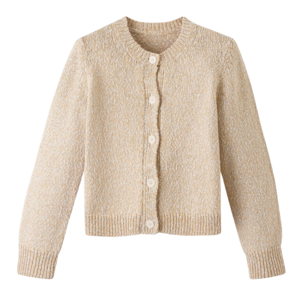 Me and Em Relaxed Crew Cardigan