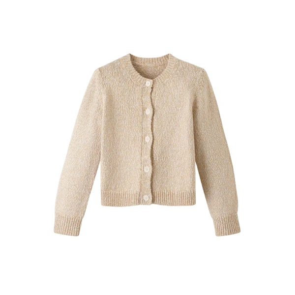 Me and Em Relaxed Crew Cardigan
