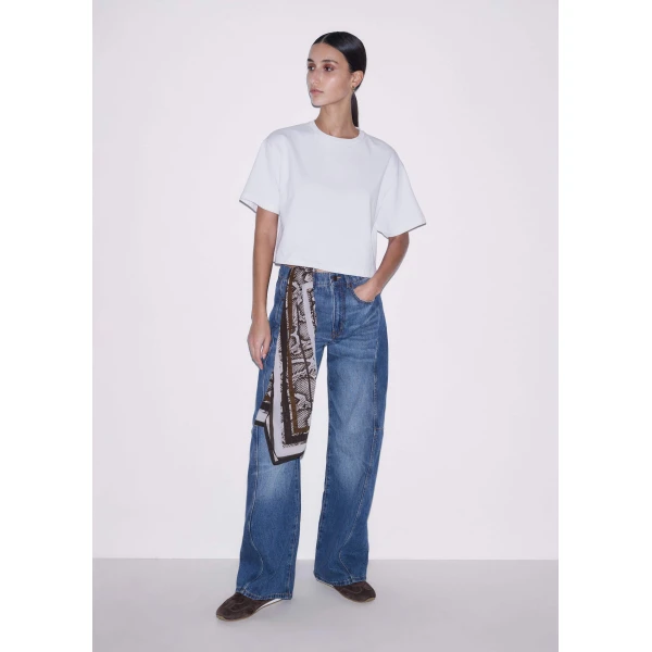 Me and Em Relaxed Crop Tee
Midweight Jersey Top, view 3