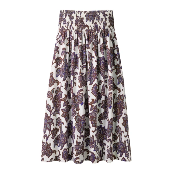 Me and Em Shirred Waist Maxi Skirt