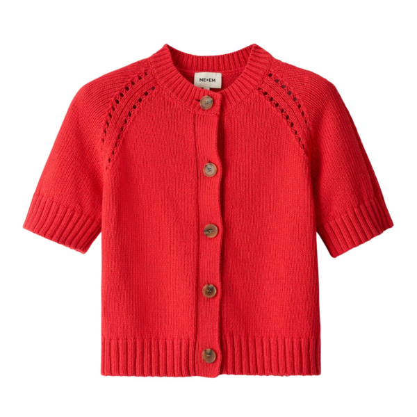 Me and Em Short Sleeve Cardigan