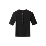 Me and Em Short Sleeve Henley Top