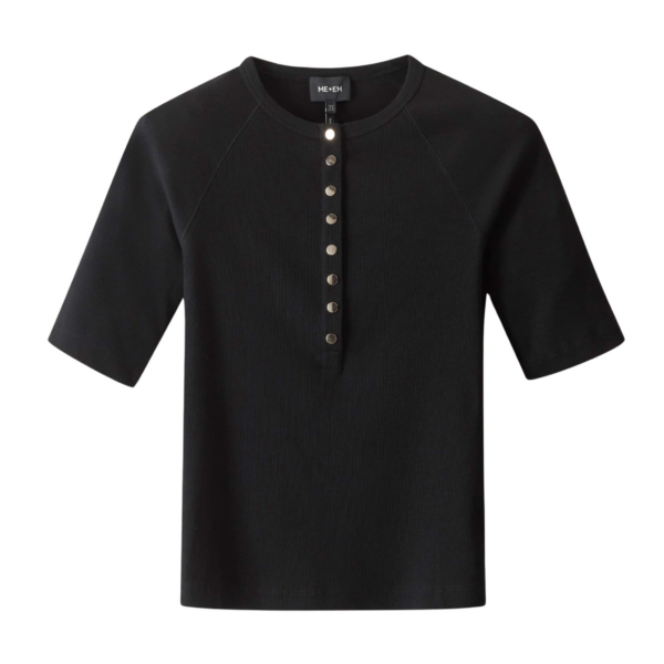 Me and Em Short Sleeve Henley Top