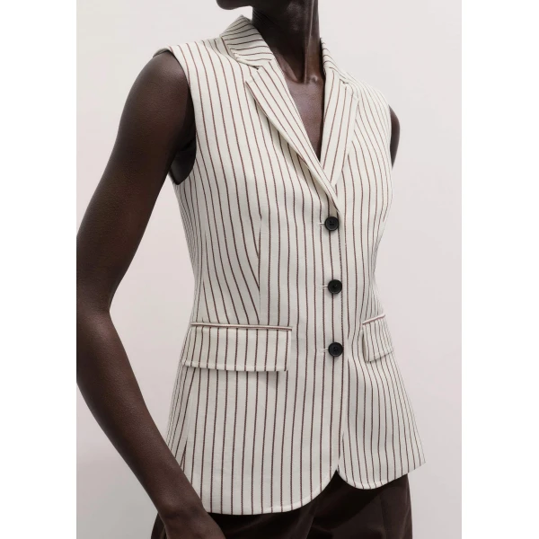 Me and Em Slim Vest
Linen Blend Top, view 5