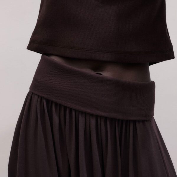 Me + Em Soft Sculpt Maxi Skirt