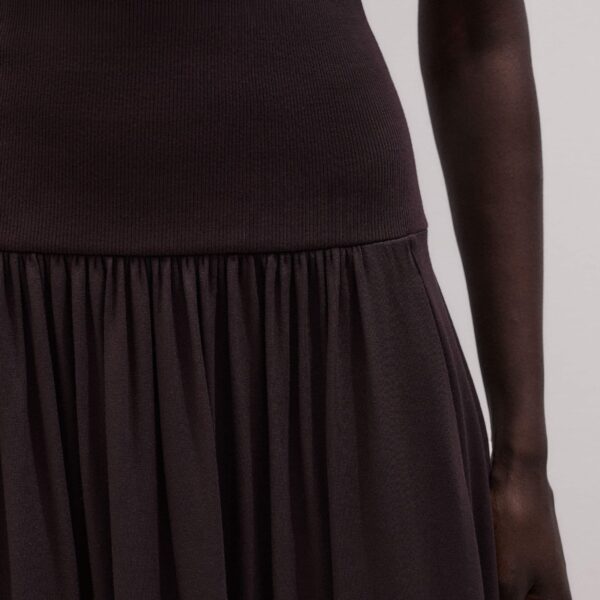 Stretch Jersey – luxury British Brown in Me and Em exclusively at Coveti