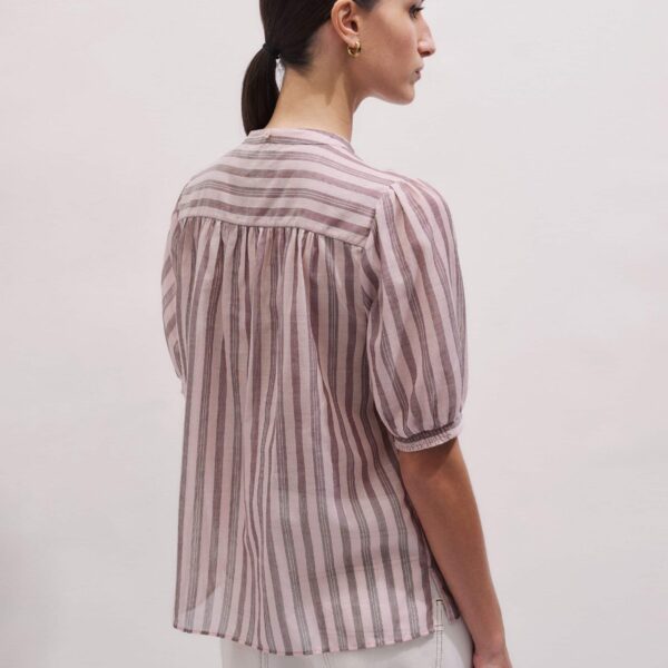 Me + Em Soft Stripe Blouse