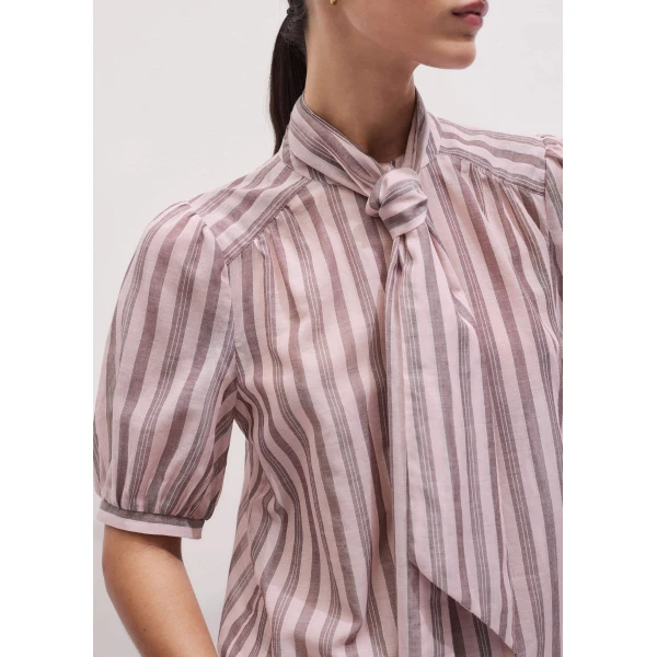 Me and Em Soft Stripe Blouse
Cotton Voile Top, view 5