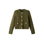 Me and Em Straight Crop Cardigan