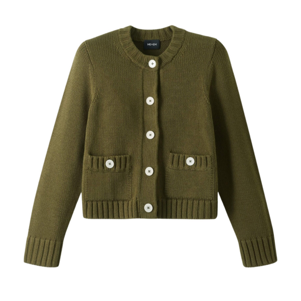 Me and Em Straight Crop Cardigan