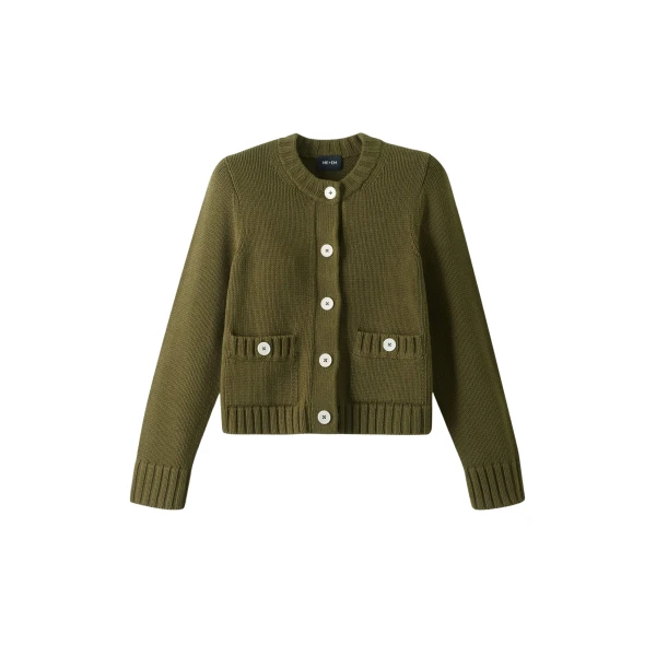 Me and Em Straight Crop Cardigan