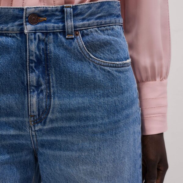 Midweight Denim – luxury British Blue in Me and Em exclusively at Coveti