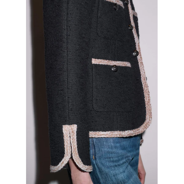 Me and Em Straight Fit Jacket
Italian Cotton Jacket, view 2
