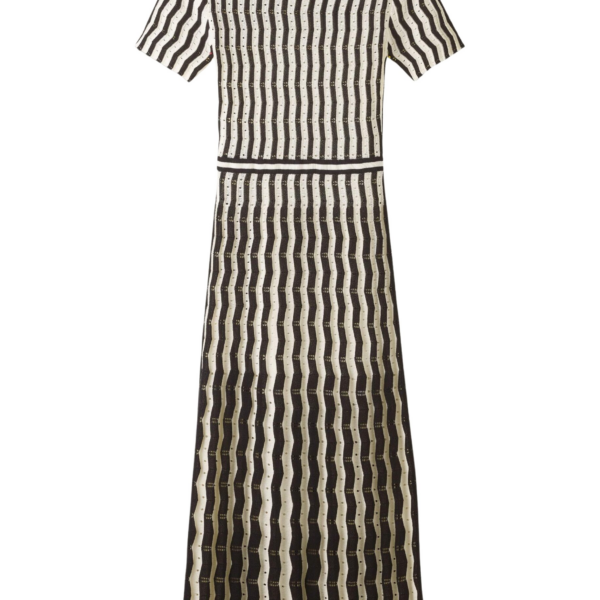 Me and Em Stripe Knit Maxi Dress
