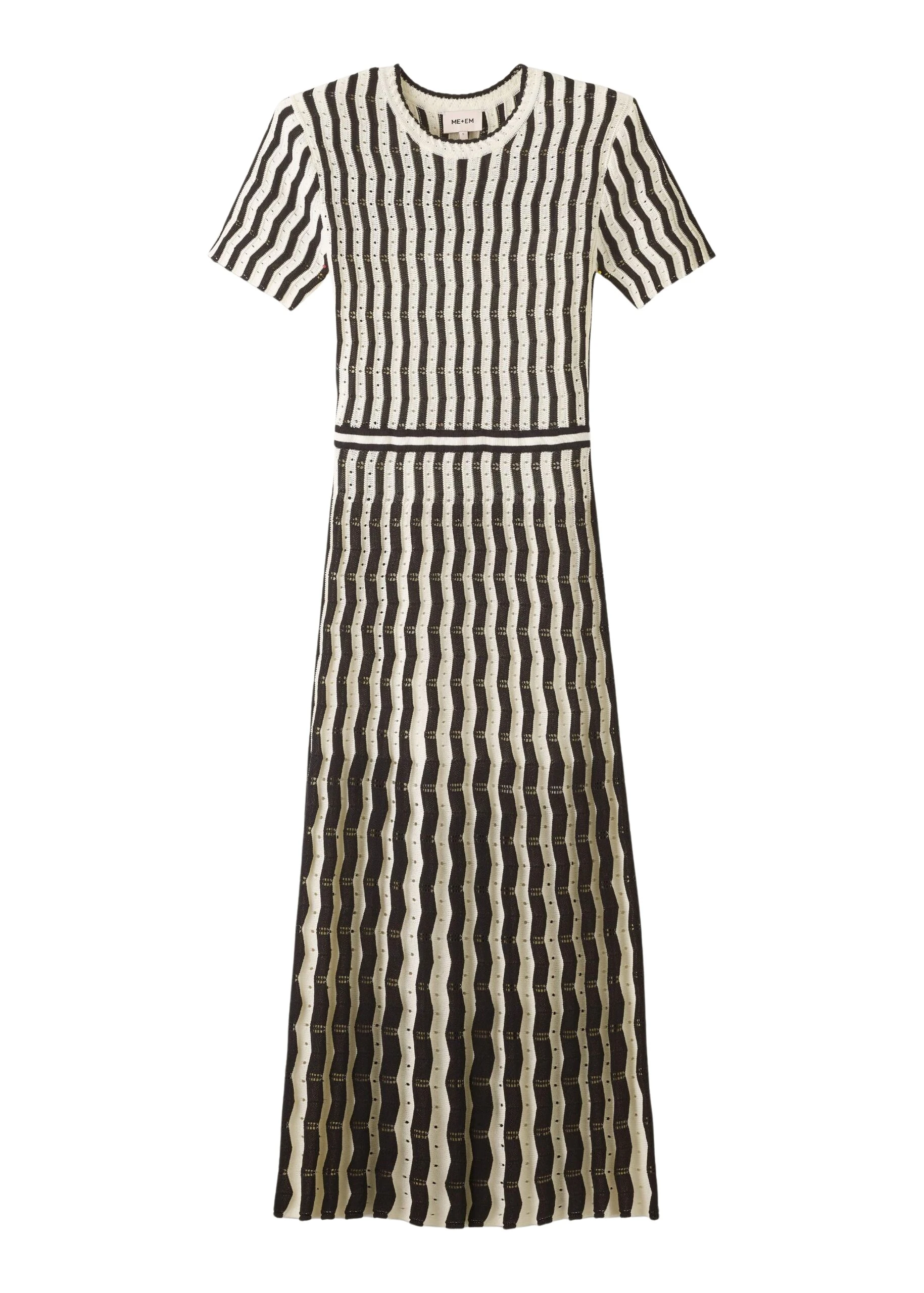 Me and Em Stripe Knit Maxi Dress