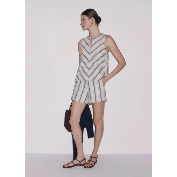 Me and Em Stripe Swing Top
Textured Jersey Top, view 2