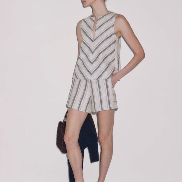 Textured Jersey – luxury British Multicolour in Me and Em exclusively at Coveti