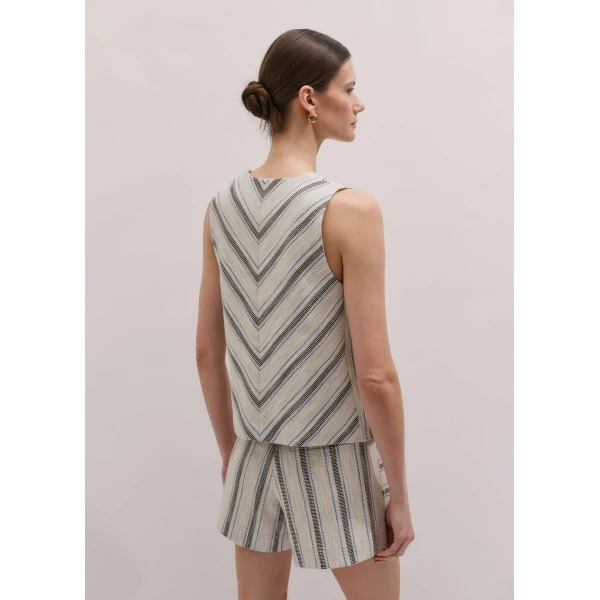 Me and Em Stripe Swing Top
Textured Jersey Top, view 3