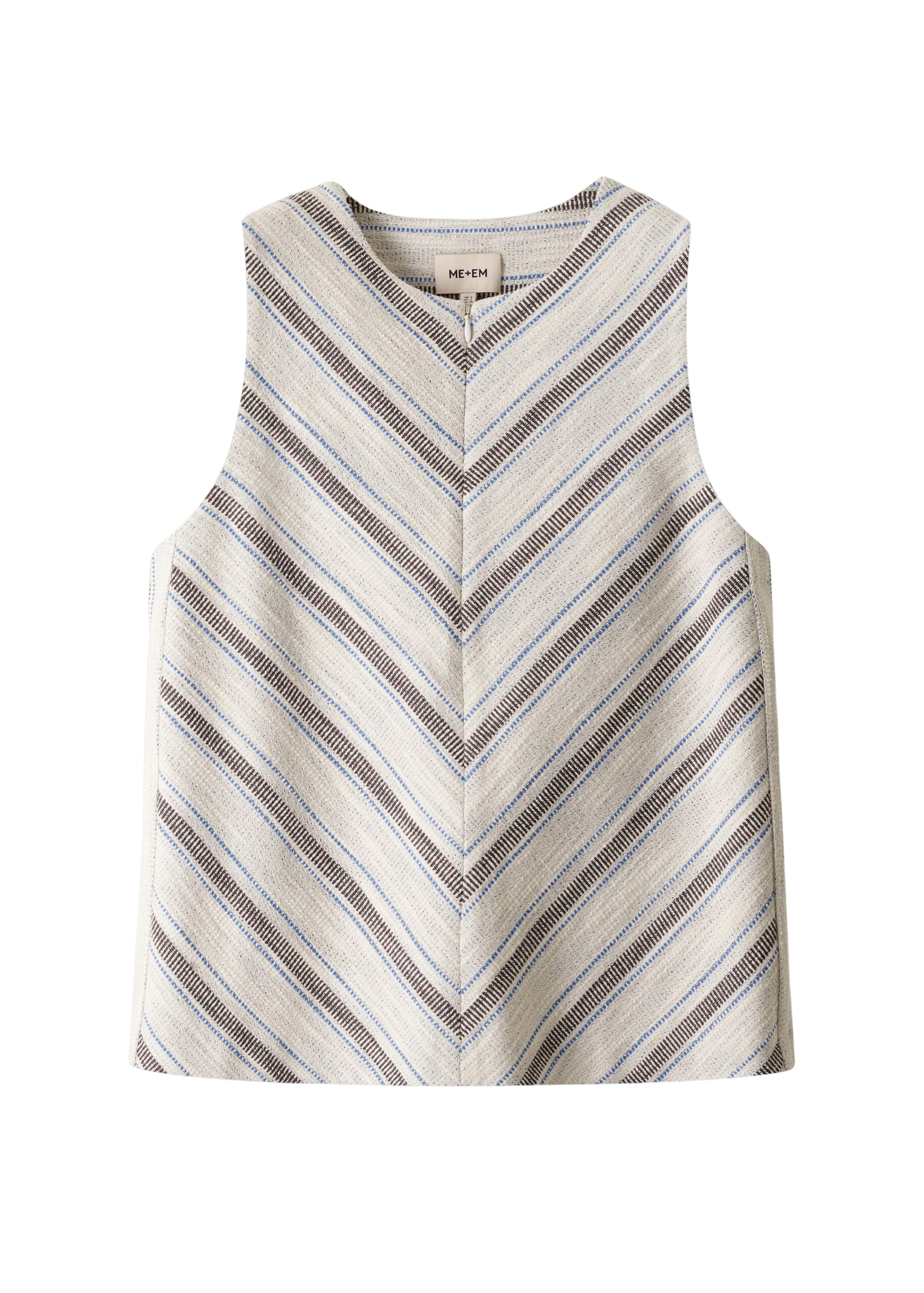 Me and Em Stripe Swing Top