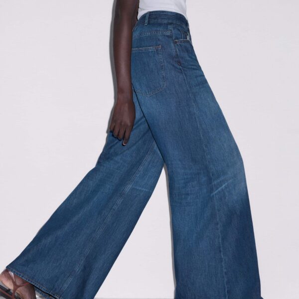 Midweight Denim – luxury British Blue in Me and Em exclusively at Coveti