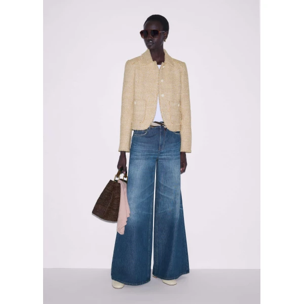 Me and Em Super Wide Baggy Jean
Midweight Denim, view 5