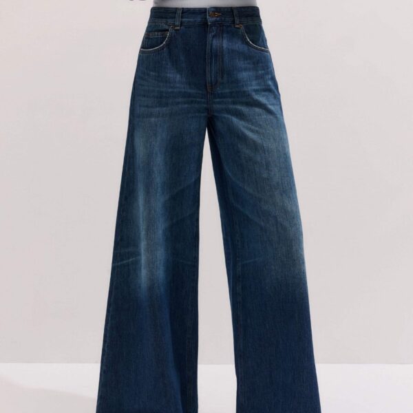 Midweight Denim – luxury British Blue in Me and Em exclusively at Coveti