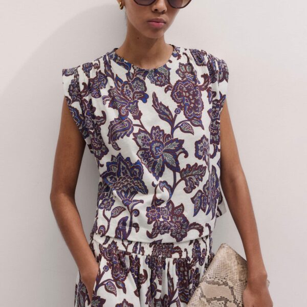 Slub Jersey – luxury British Multicolour in Me and Em exclusively at Coveti