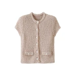 Me and Em Textured Crop Jacket