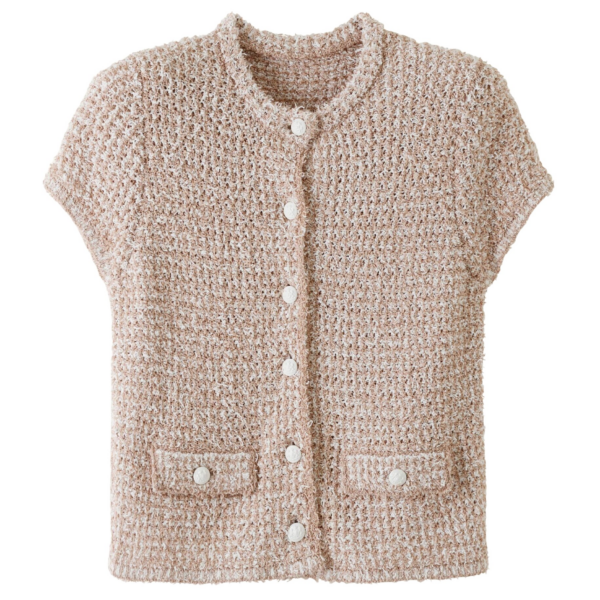 Me and Em Textured Crop Jacket