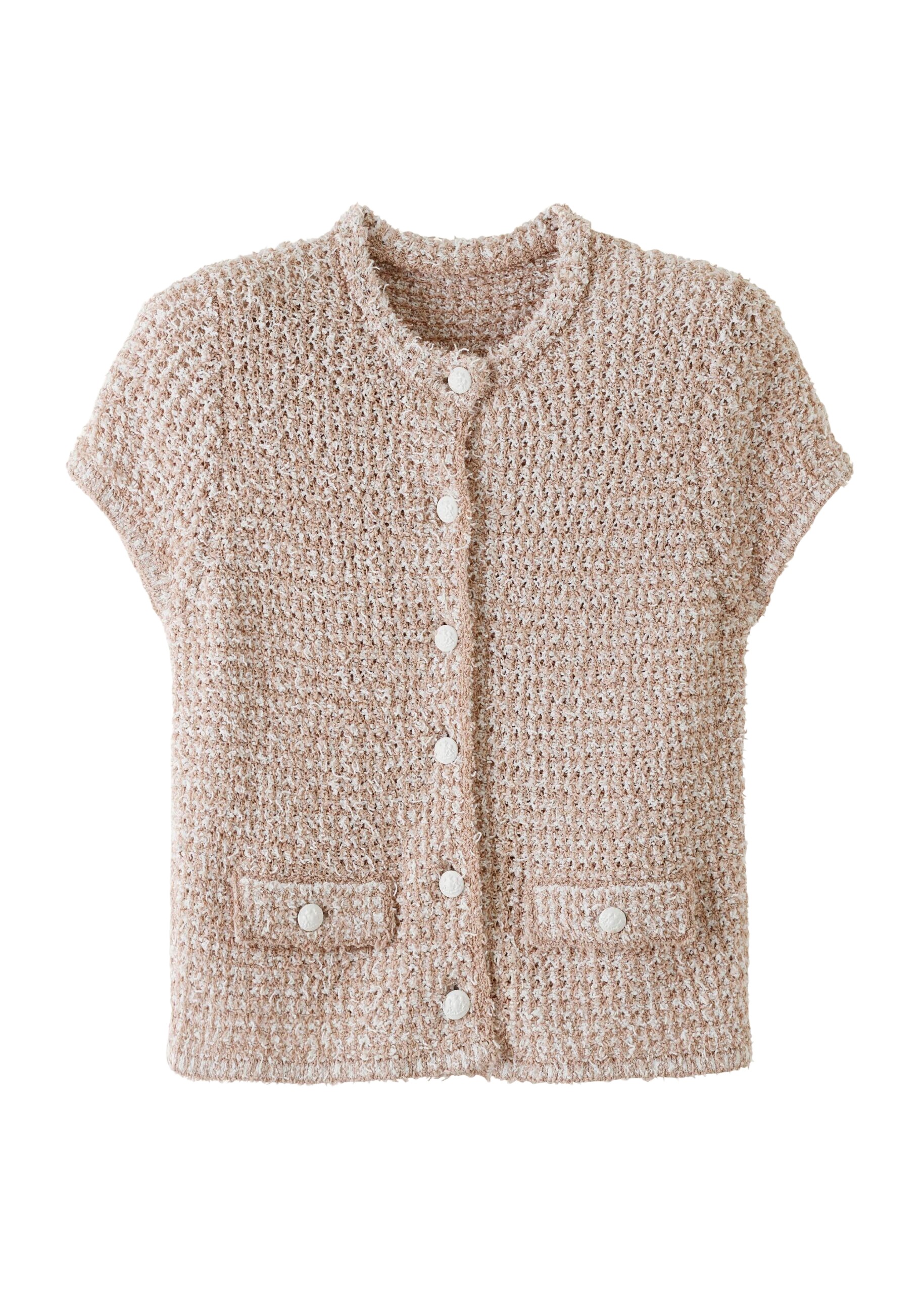 Me and Em Textured Crop Jacket