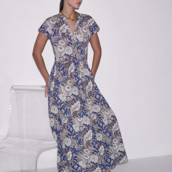 Me + Em Tiered Maxi Dress
