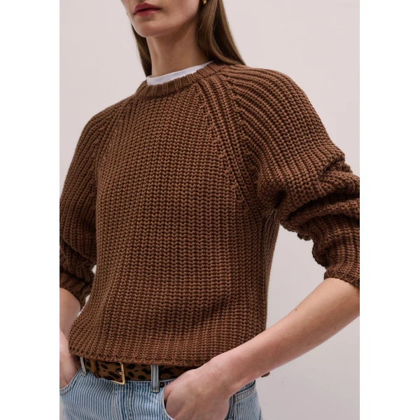 Me and Em Weekend Sweater
Chunky Cotton Knit, view 6