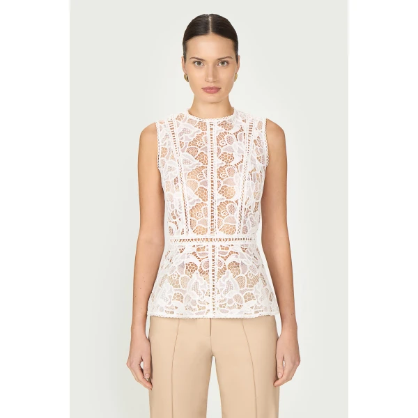 Costarellos Tops - Romantic Greek Lace - Shop at Coveti