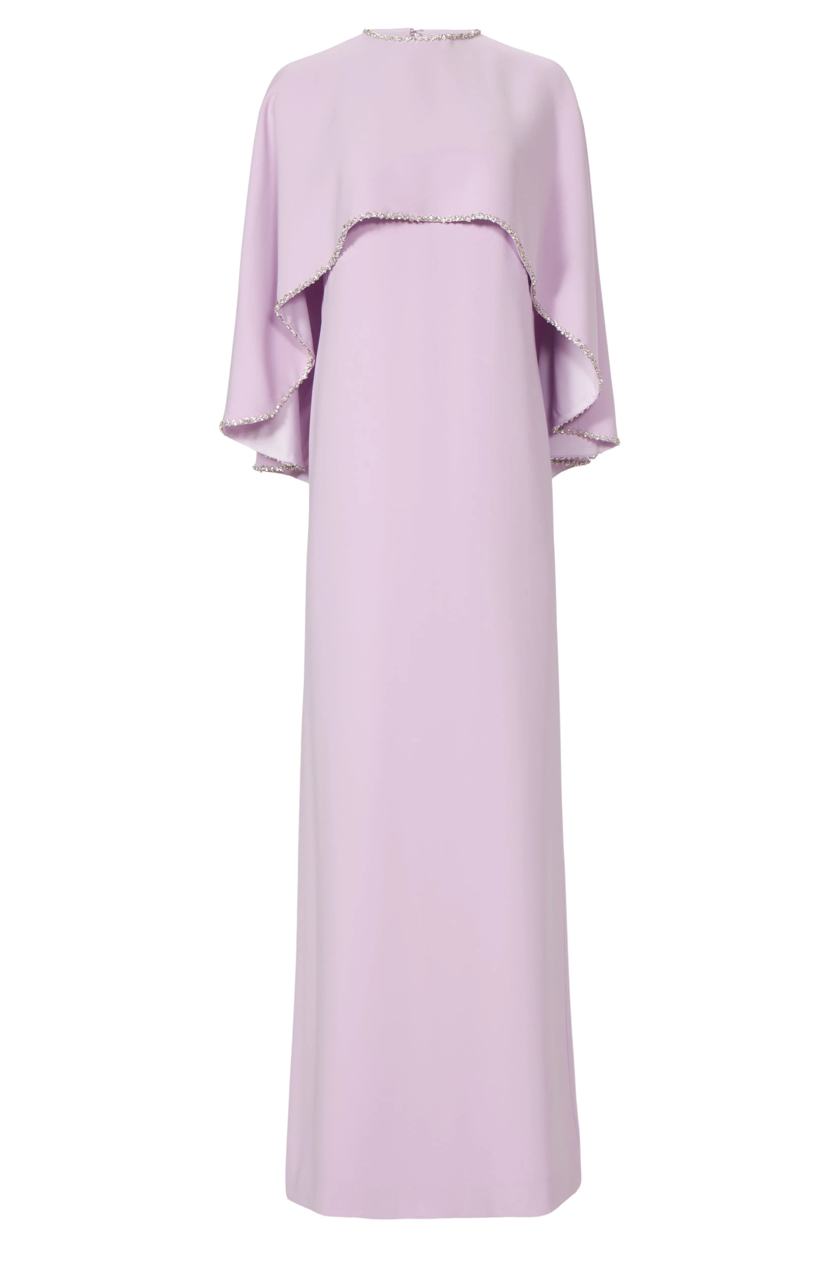 Orianna-Crepe-Column-Gown-Costarellos-Dresses23099_nobg Costarellos Dresses - Romantic Greek Lace - Shop at Coveti