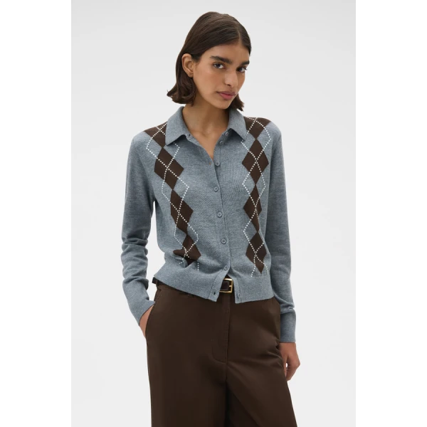 Oroton Argyle Cardigan - Oroton Knitwear - Australian Heritage Luxury - Shop at Coveti
