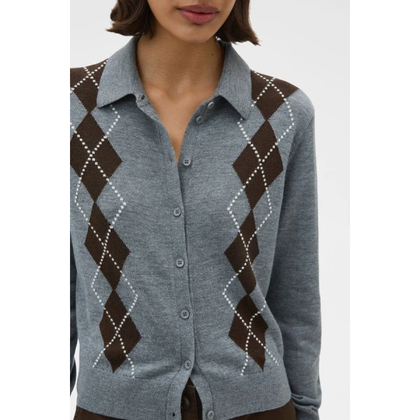 Oroton Argyle Cardigan - Oroton Knitwear - Australian Heritage Luxury - Shop at Coveti
