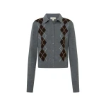 Oroton Argyle Cardigan - Oroton Knitwear - Australian Heritage Luxury - Shop at Coveti