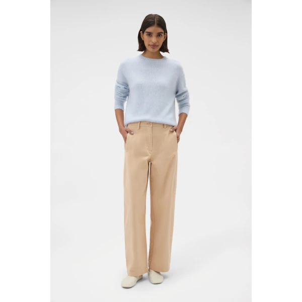 Oroton Barrel Twill Leg Pant - Oroton Pants - Australian Heritage Luxury - Shop at Coveti