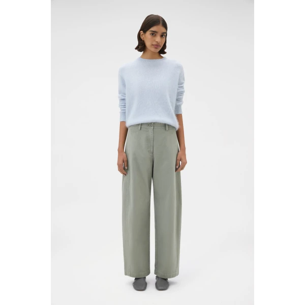 Oroton Barrel Twill Leg Pant - Oroton Pants - Australian Heritage Luxury - Shop at Coveti