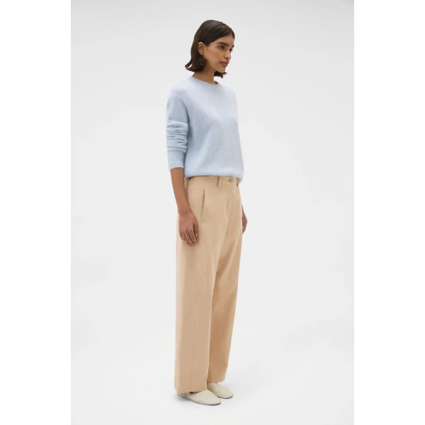 Oroton Barrel Twill Leg Pant - Oroton Pants - Australian Heritage Luxury - Shop at Coveti